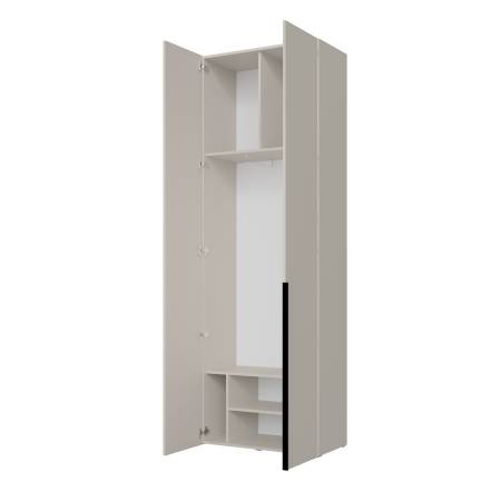 Nowoczesna szafa modułowa 80 cm 2D SLIK kaszmir